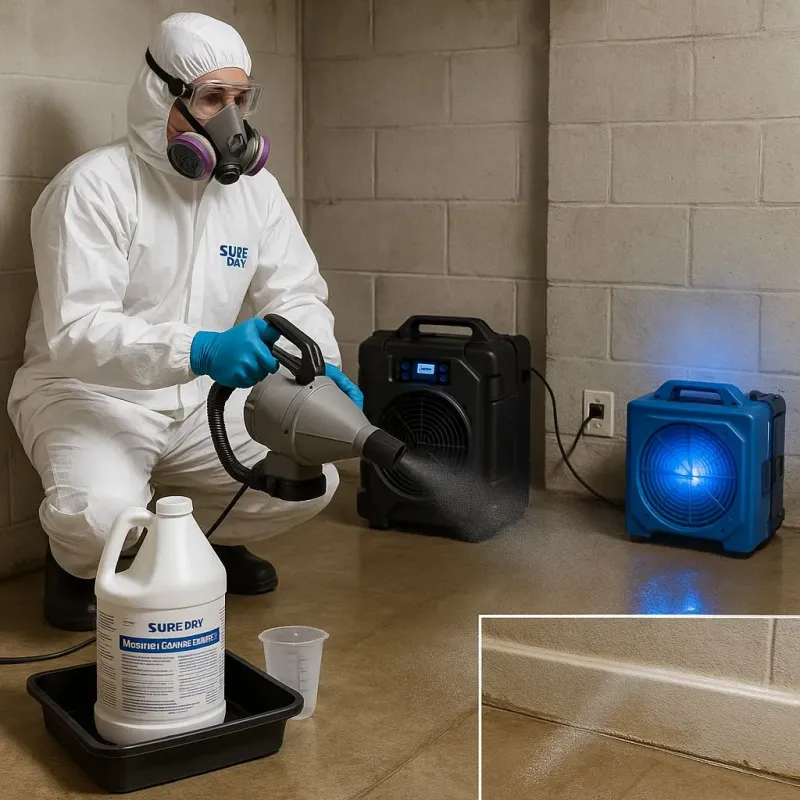 Sanitization and Odor Removal process in Fox River Grove, IL