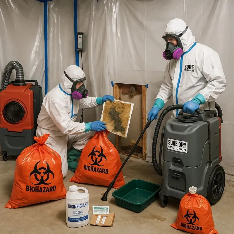 Contaminated Water Handling Protocols process in Fox River Grove, IL