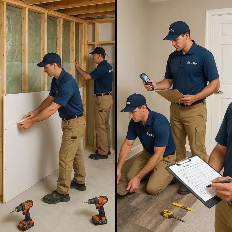 Repairs and Reconstruction process in Fox River Grove, IL